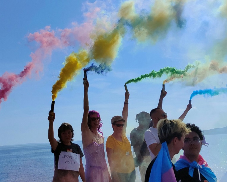 [Nice Rainbow Festival] Marche contre les LGBTQIA+ phobies